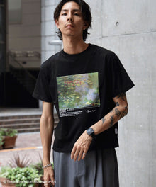 The Met名画プリントTシャツ / メトロポリタン美術館 半袖 クルーネック プリント ワンポイント フォト 柄81