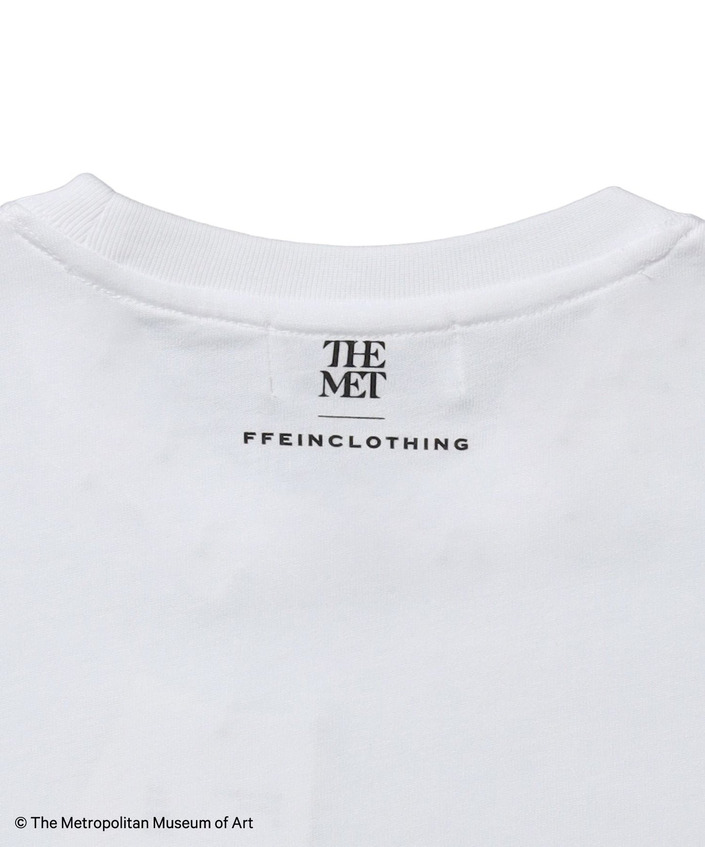 The Met名画プリントTシャツ / メトロポリタン美術館 半袖 クルーネック プリント ワンポイント フォト ホワイト