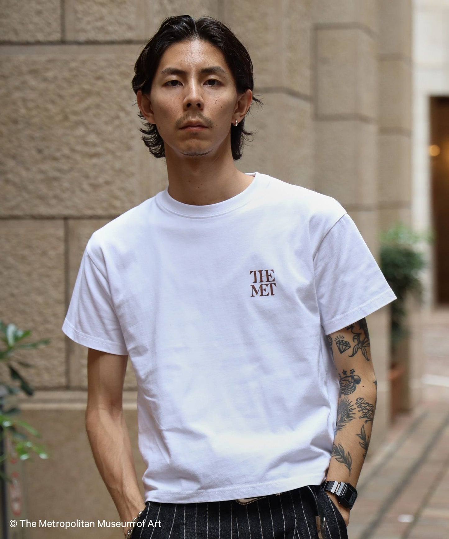 モデル：H163 Size:M　柄80