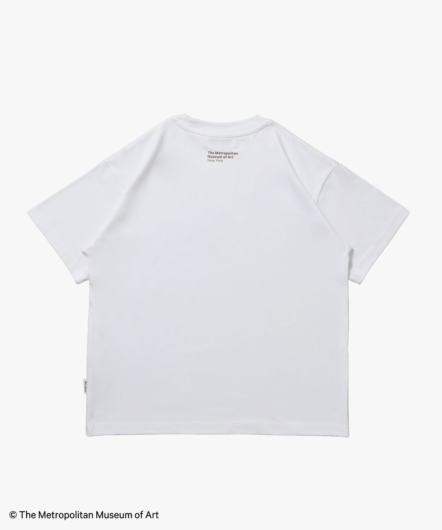 The MetワンポイントTシャツ / メトロポリタン美術館 半袖 クルーネック プリント ワンポイント 柄80