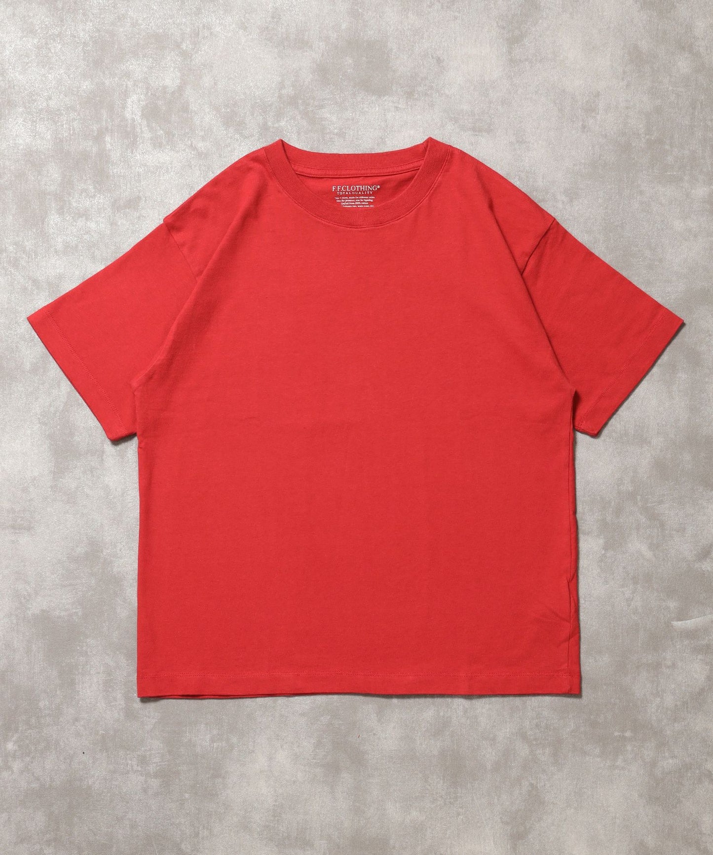 【FFEIN(フェイン)】「ラフに着てもサマになる、太リブベーシックTシャツ」カラバリ太リブベーシックTシャツ ブラック