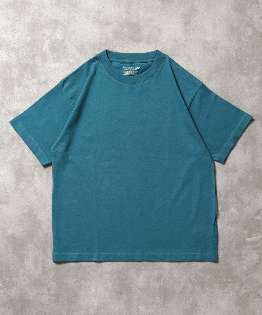 【FFEIN(フェイン)】「ラフに着てもサマになる、太リブベーシックTシャツ」カラバリ太リブベーシックTシャツ ホワイト