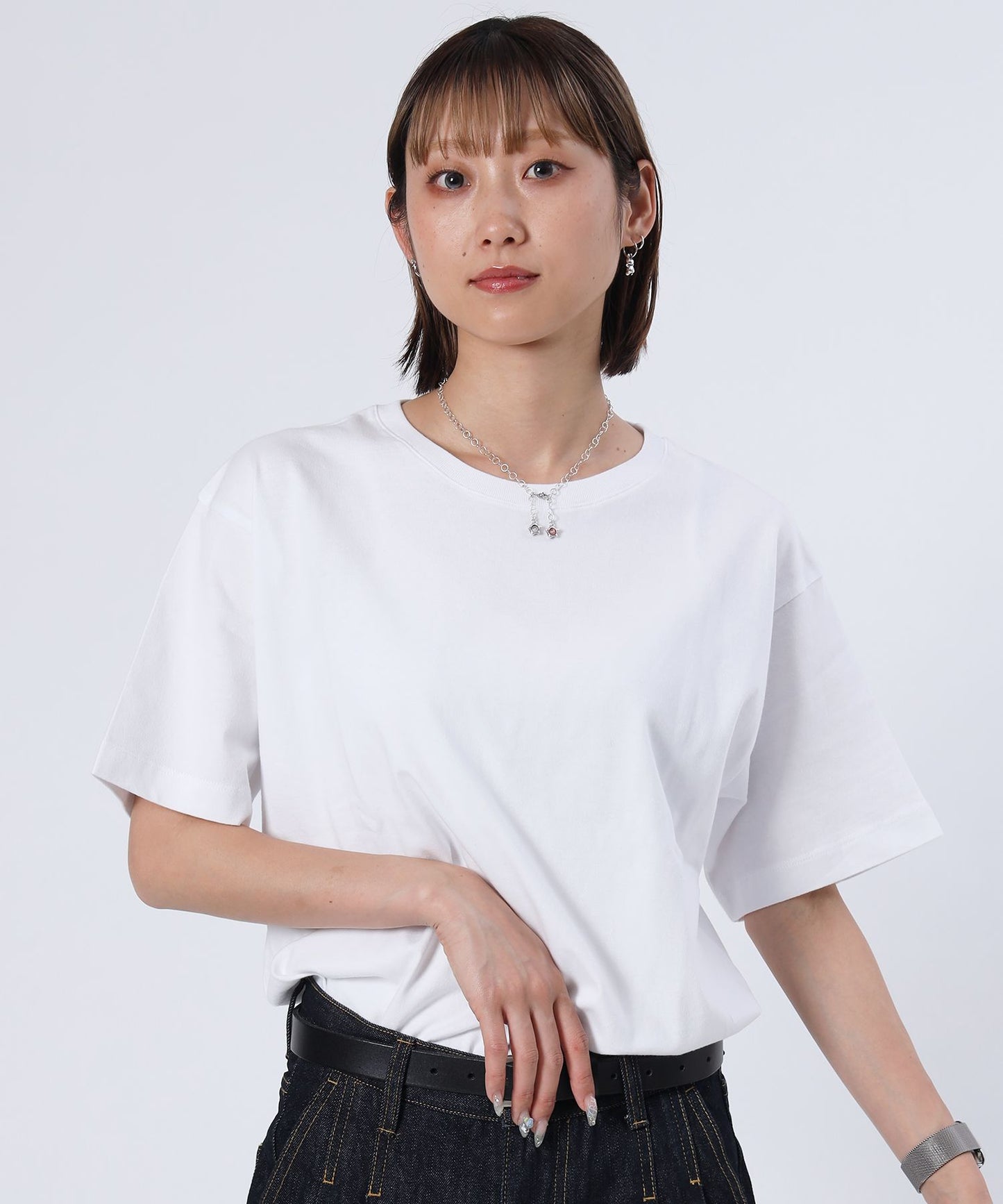 モデル：H163 Size:L ホワイト