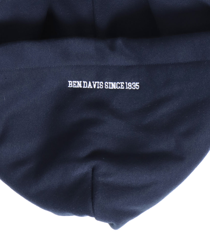 THOSE DAYS ZIP HOODIE / オーバーサイズ 裏起毛 パーカー ジップ フード ネイビー