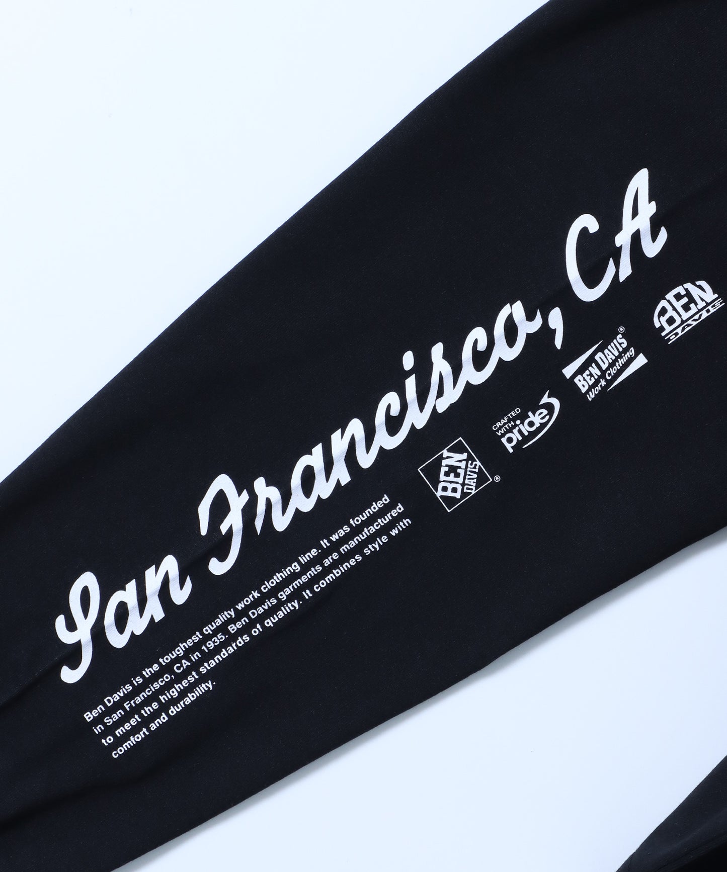 SPONSORED L/S TEE[REG] / ロンT 長袖 ワンポイント レギュラーサイズ ロゴ ブラック