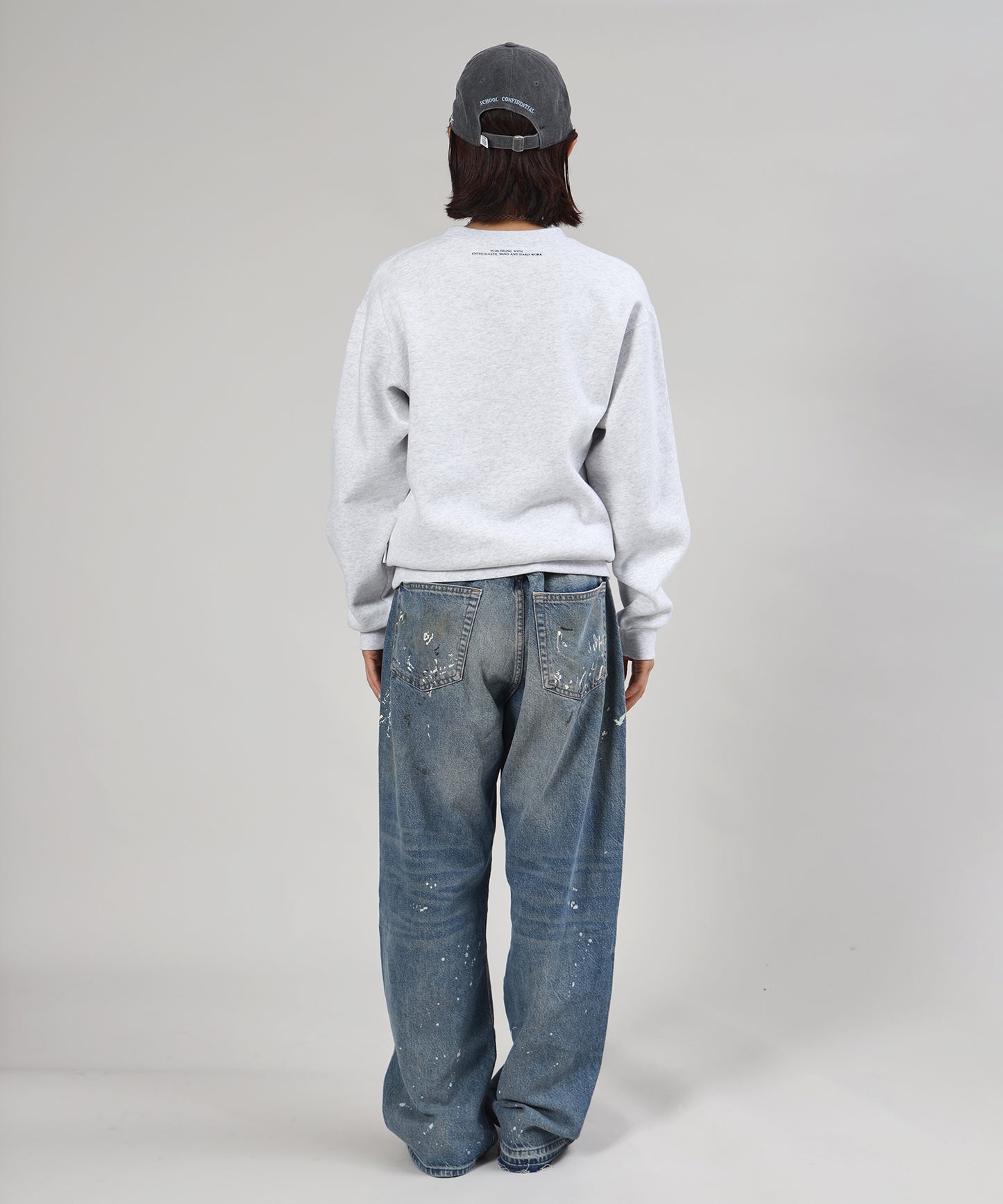 モデル：H163 Size : M アッシュグレー