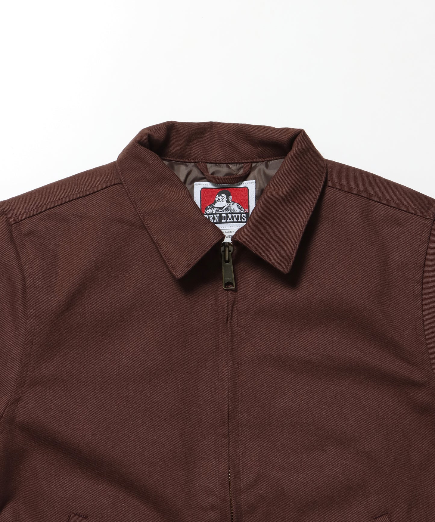 PADDED EISENHOWER JACKET / オーバーサイズ ビッグシルエット ジャケット アウター 中綿 ジップ ブラウン