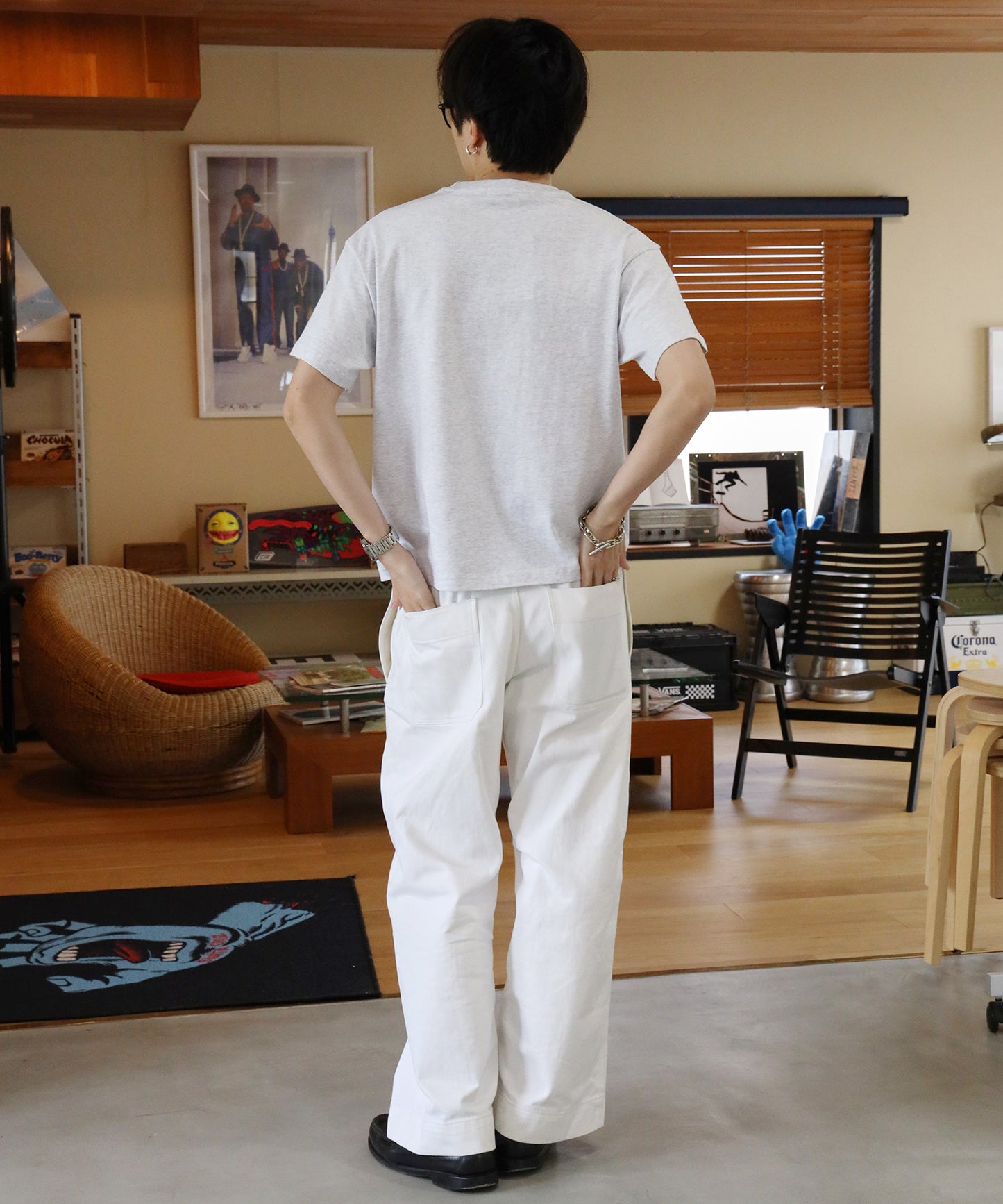 モデル：H178 Size:L アッシュグレー