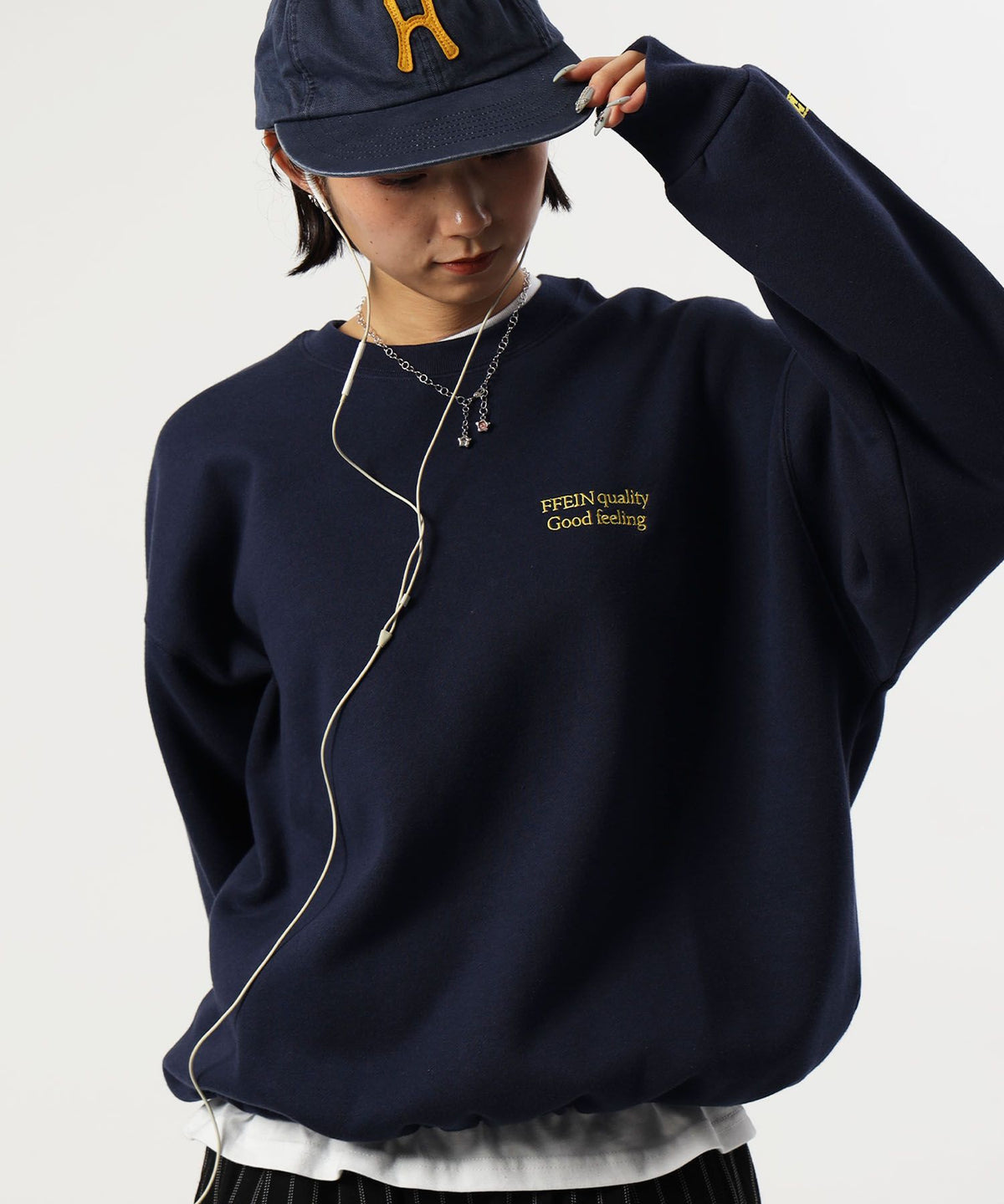 モデル：H163Size:S　ネイビー