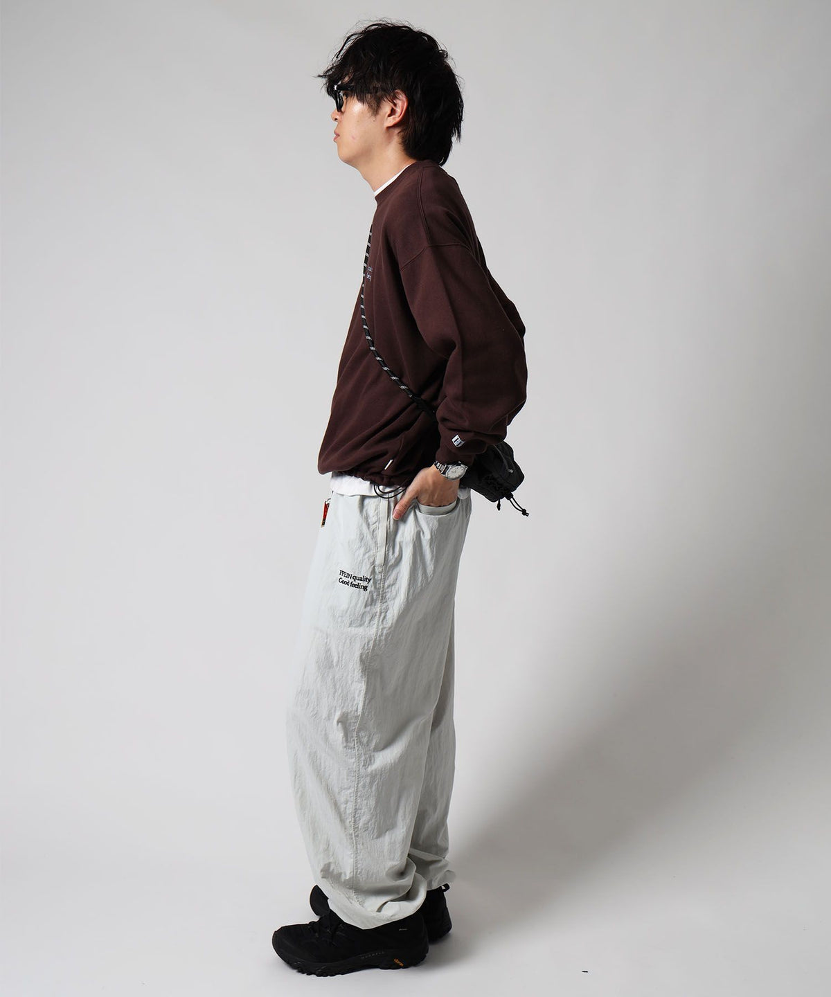モデル：H178 Size:M　ダークブラウン