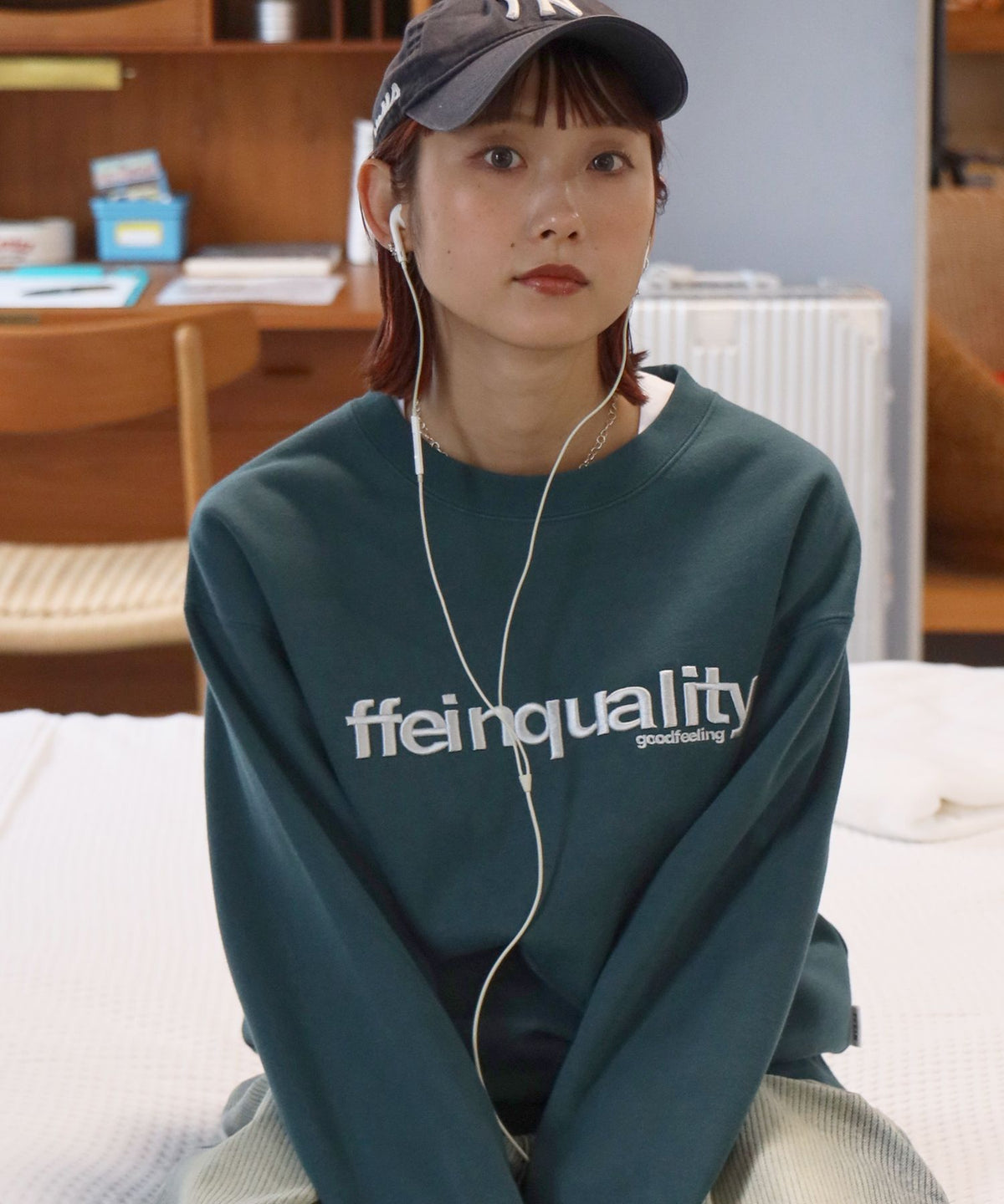 モデル：H163 Size : M : グリーン