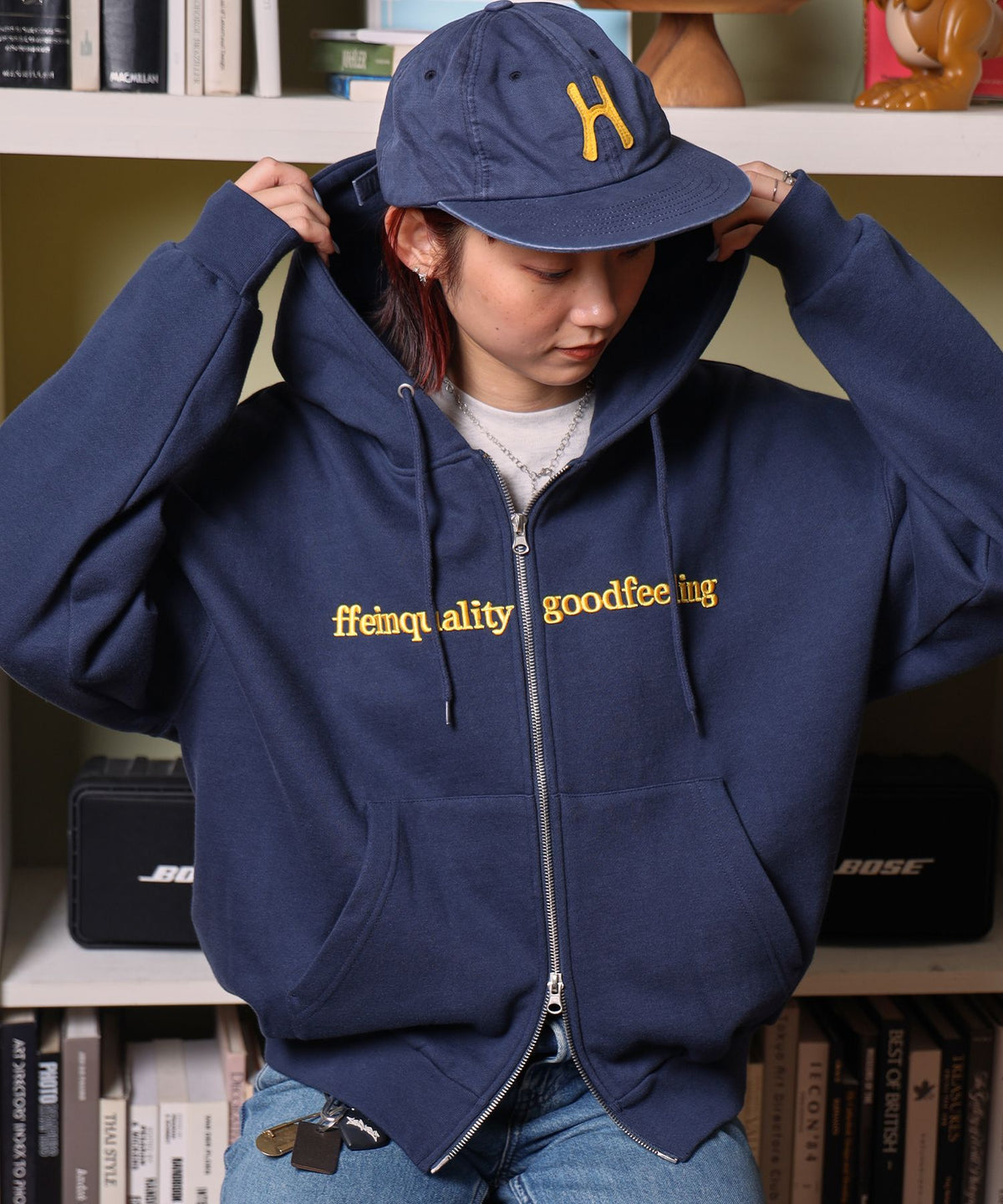 モデル：H163Size:S　ネイビー