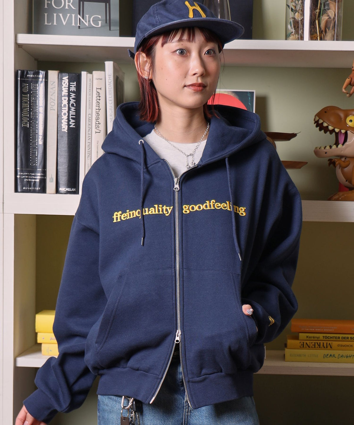 モデル：H163Size:S　ネイビー