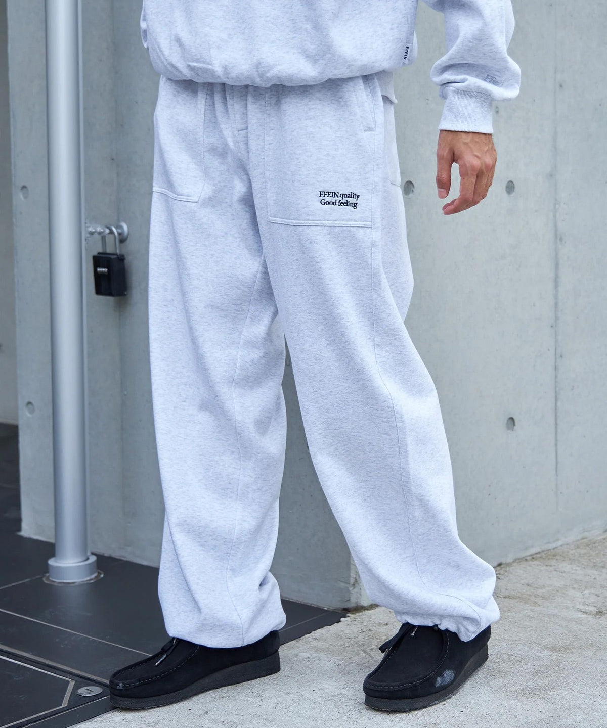 モデル：H175 Size:L:アッシュグレー