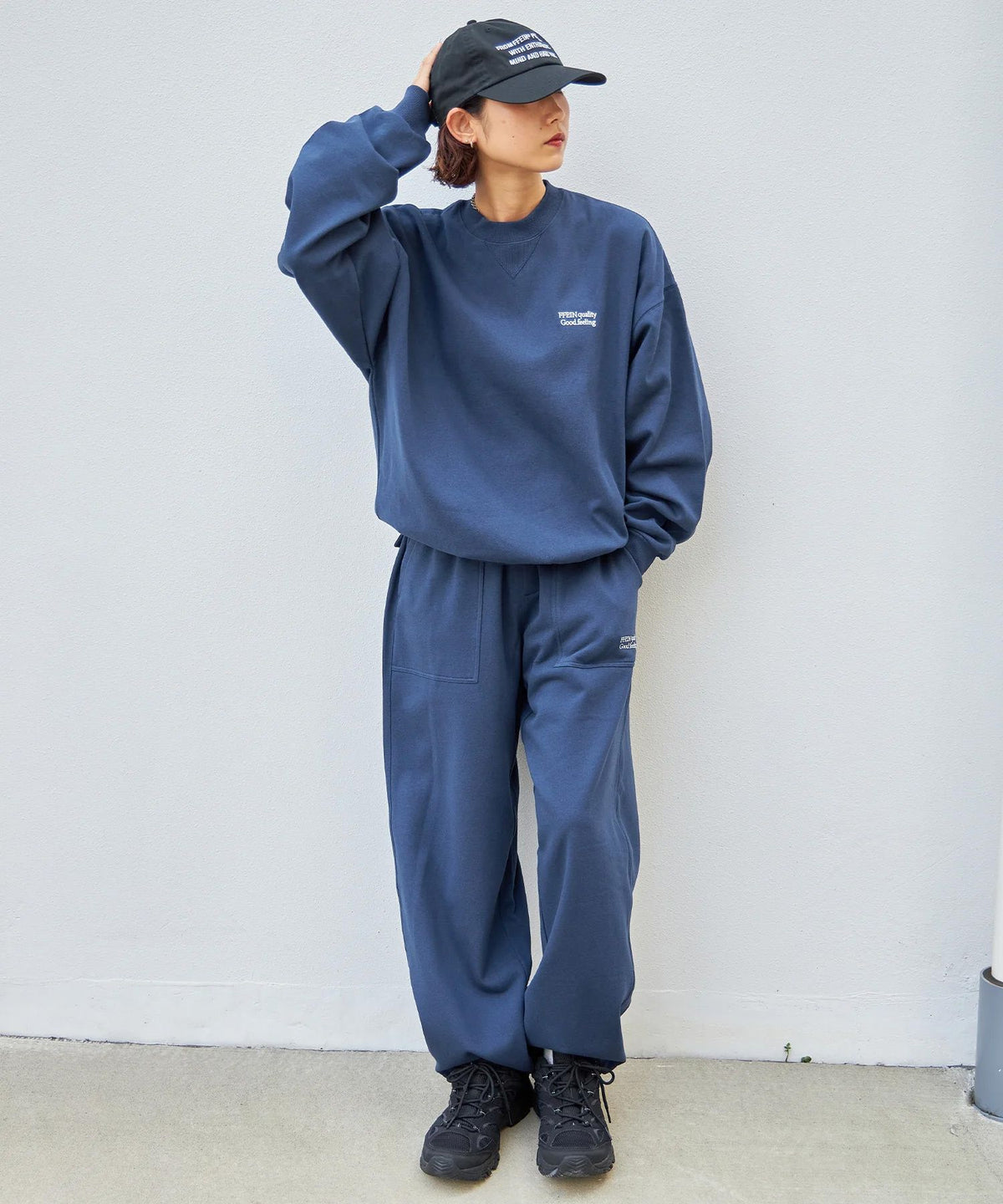 モデル：H163 Size:M:ネイビー