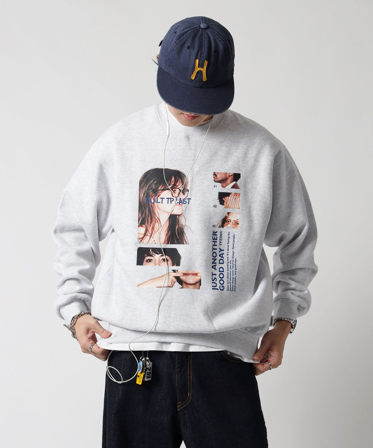 モデル：H178 Size:L　アッシュグレー