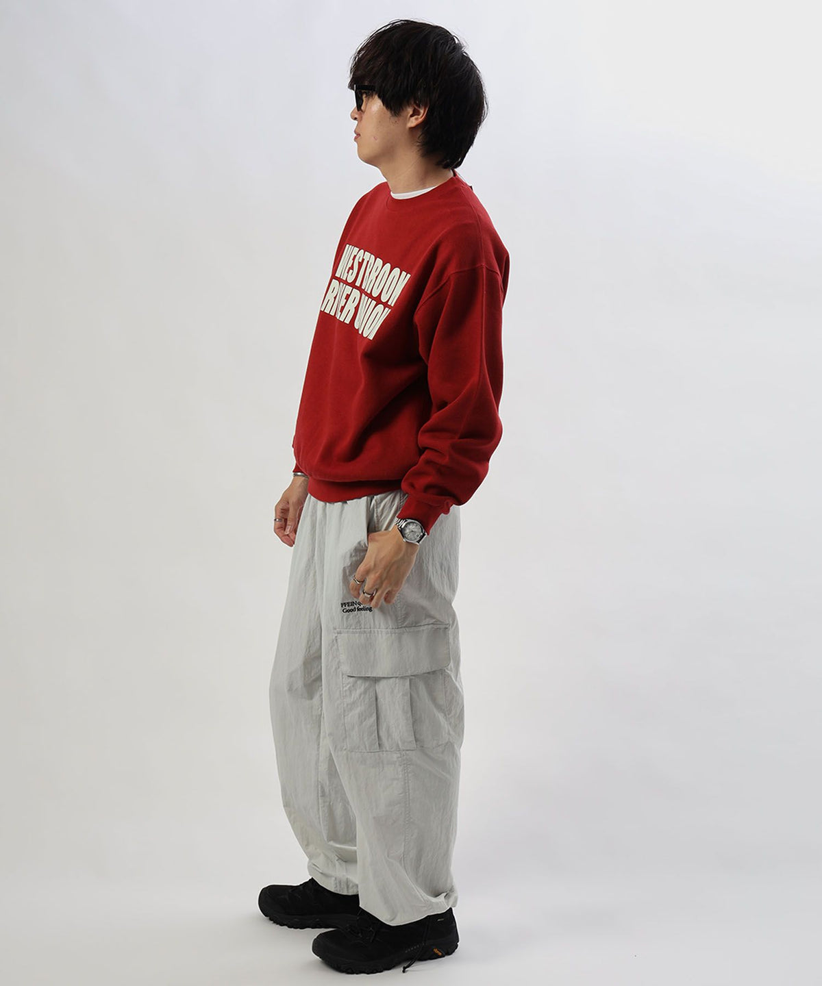 モデル：H177 Size:L　バーガンディ