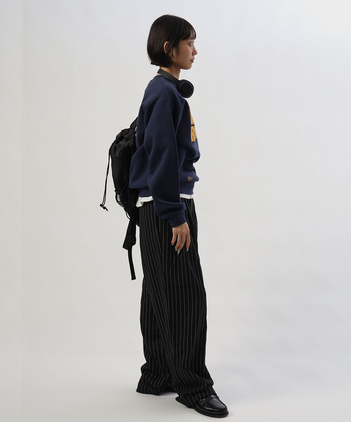 モデル：H163 Size:M　ダークネイビー