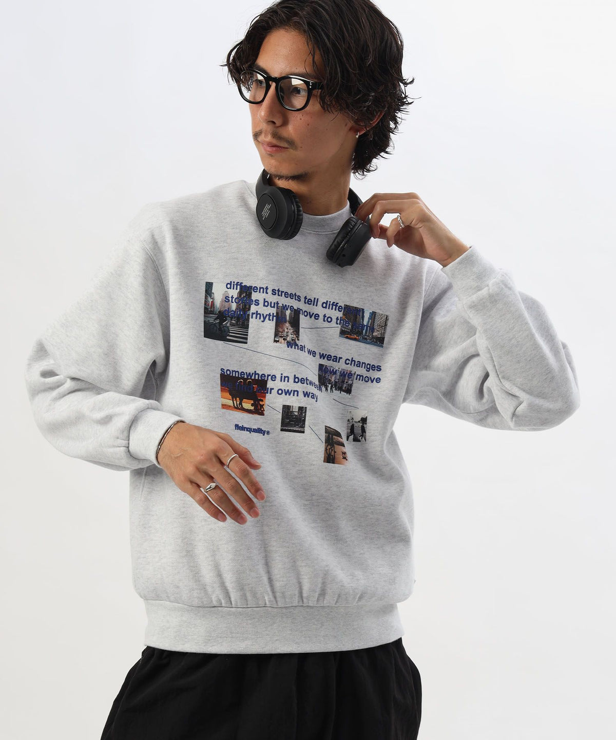 モデル：H177 Size:L　アッシュグレー