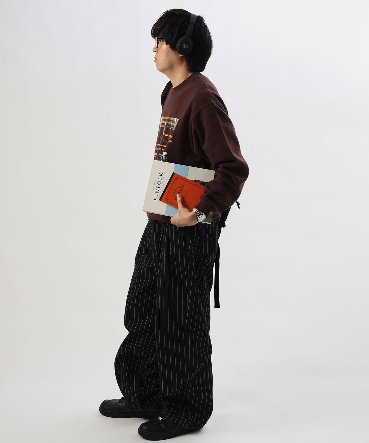 モデル：H177 Size:L　ダークブラウン