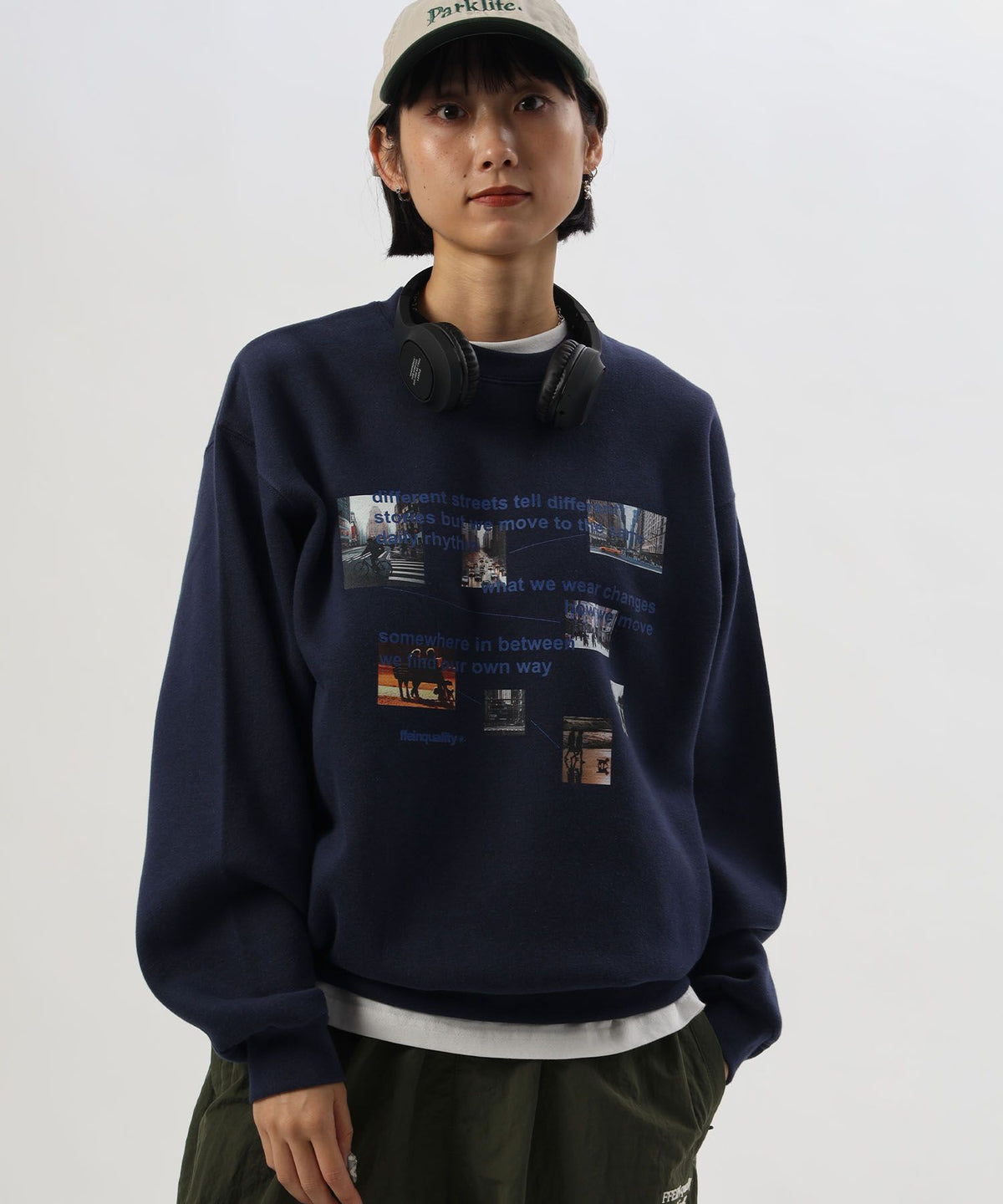 モデル：H163 Size:M　ダークネイビー