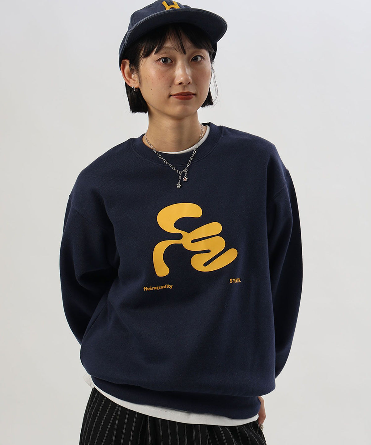 モデル：H163 Size:S　ダークネイビー