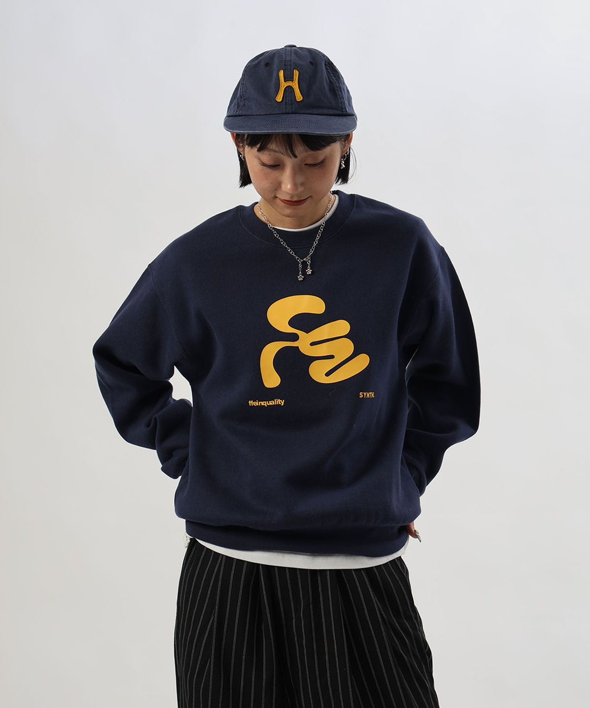 モデル：H163 Size:S　ダークネイビー
