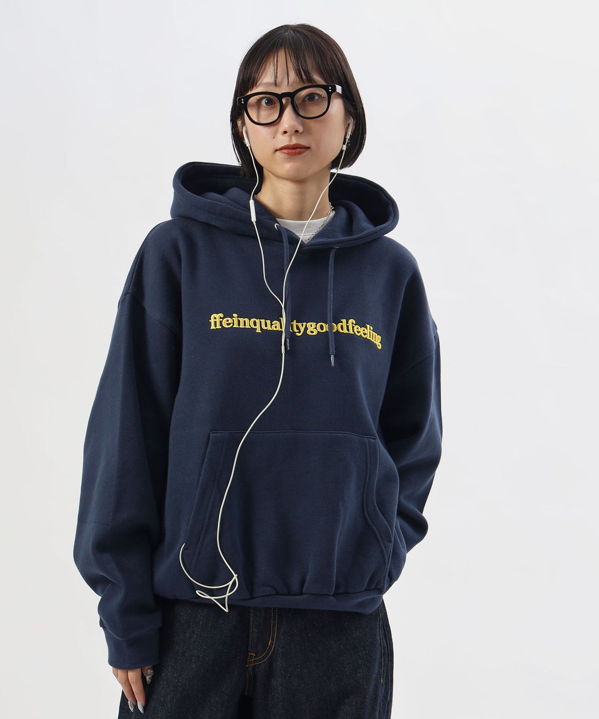 モデル：H163 Size:M　ネイビー