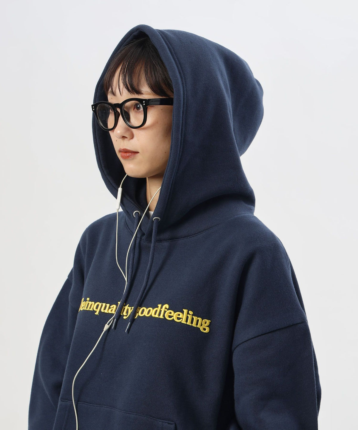 モデル：H163 Size:M　ネイビー