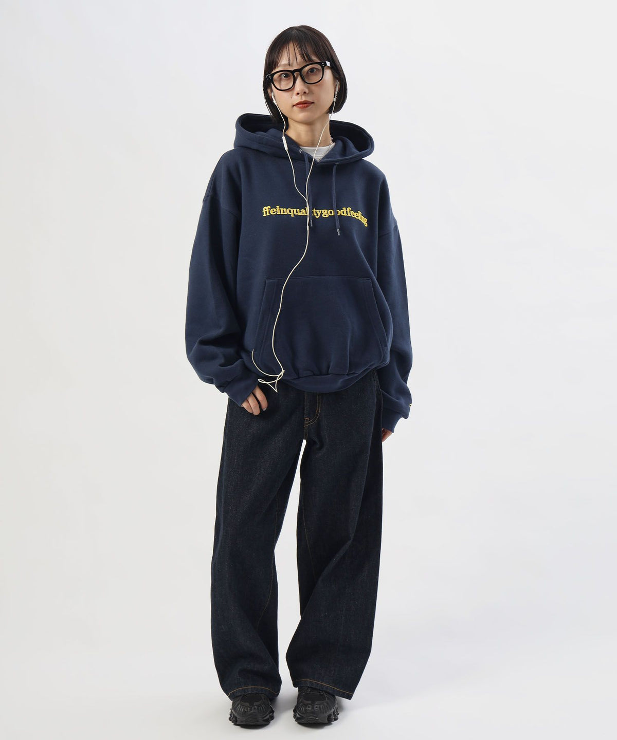 モデル：H163 Size:M　ネイビー
