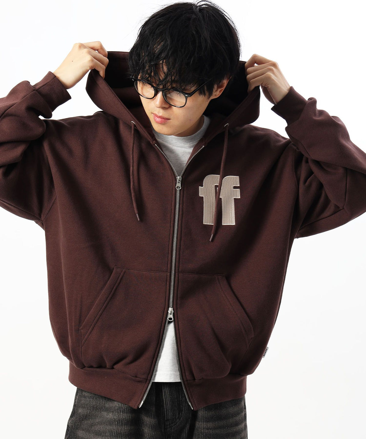 モデル：H177 Size:L　ダークブラウン