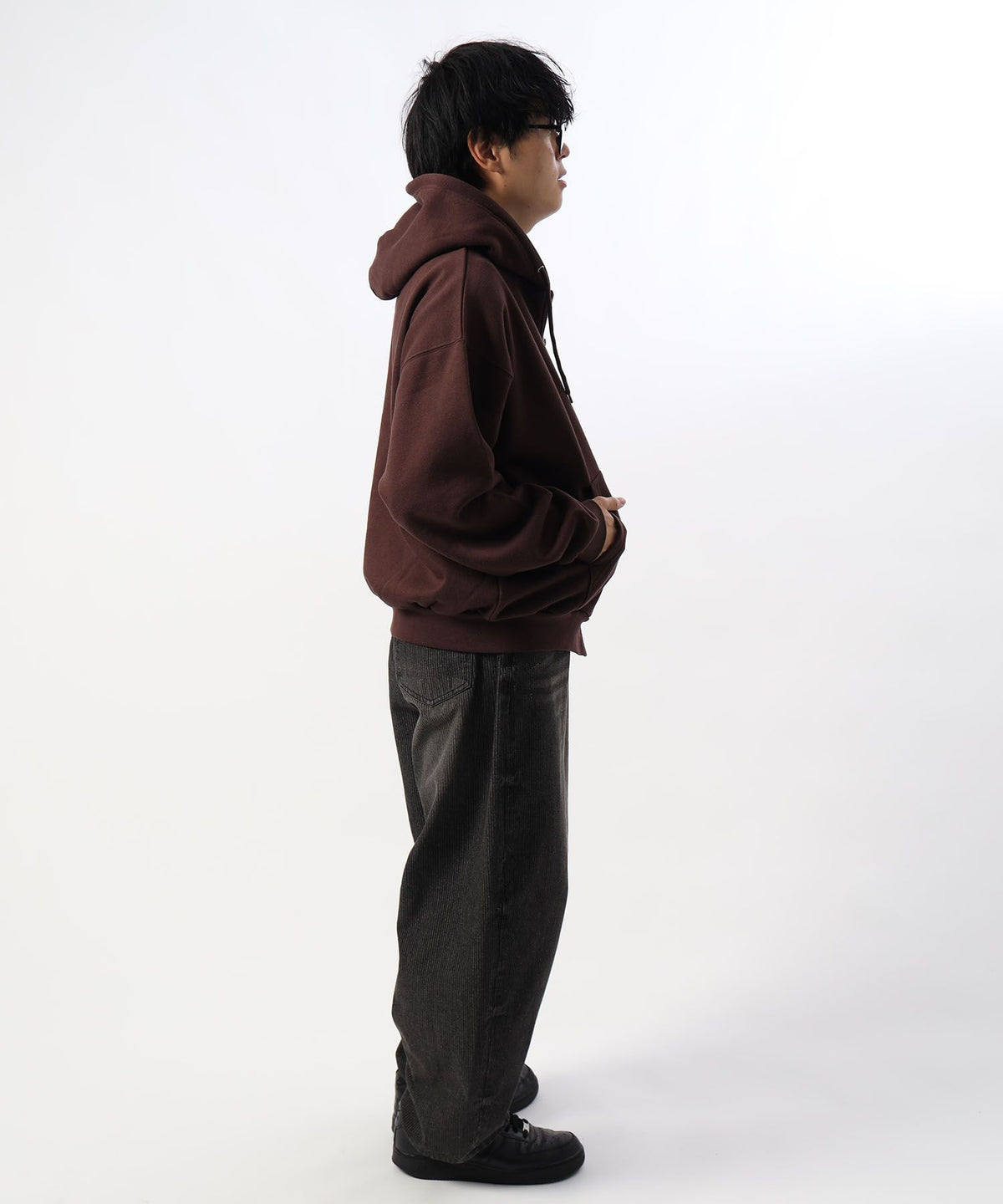 モデル：H177 Size:L　ダークブラウン