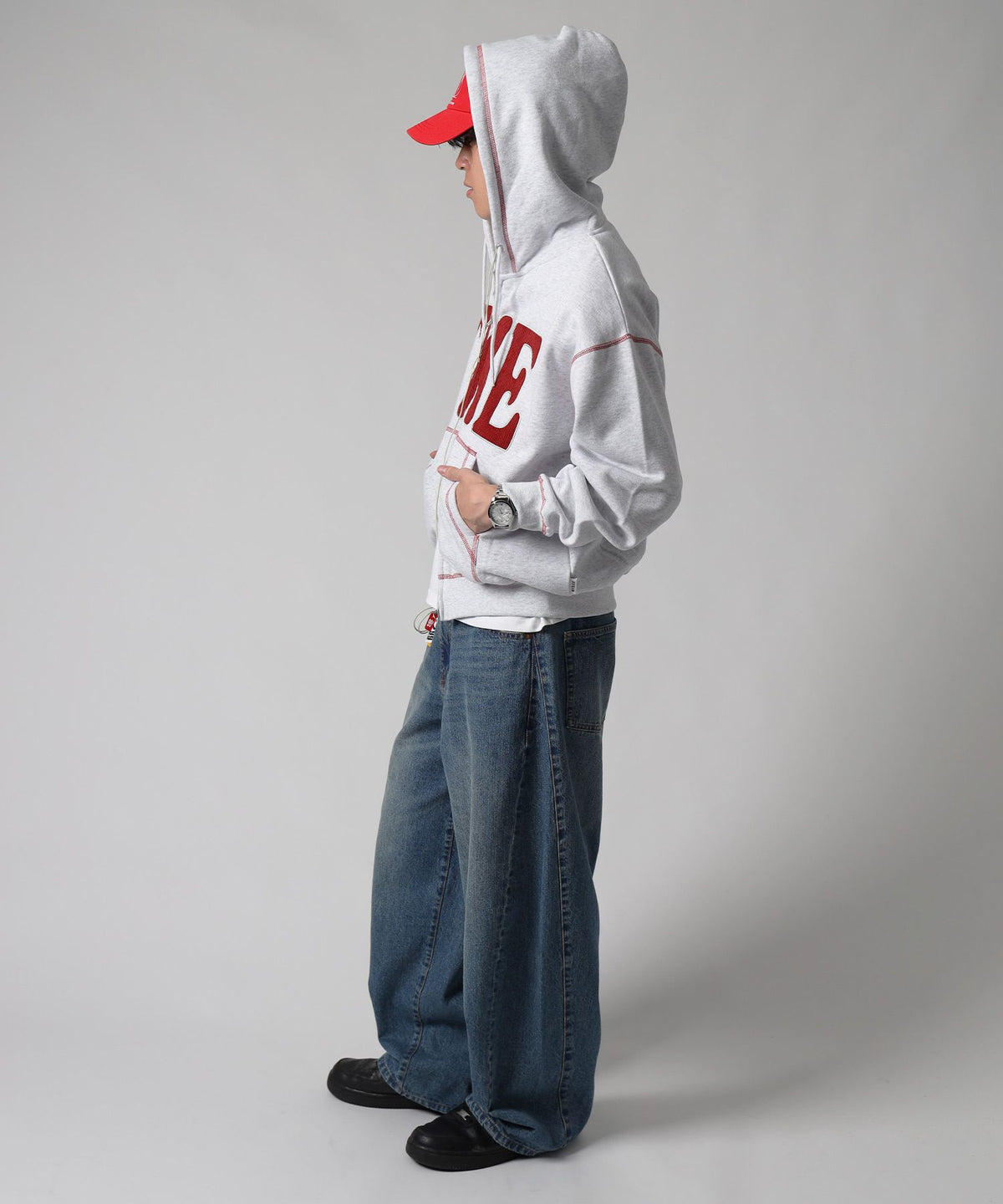 モデル：H178 Size:L　アッシュグレー