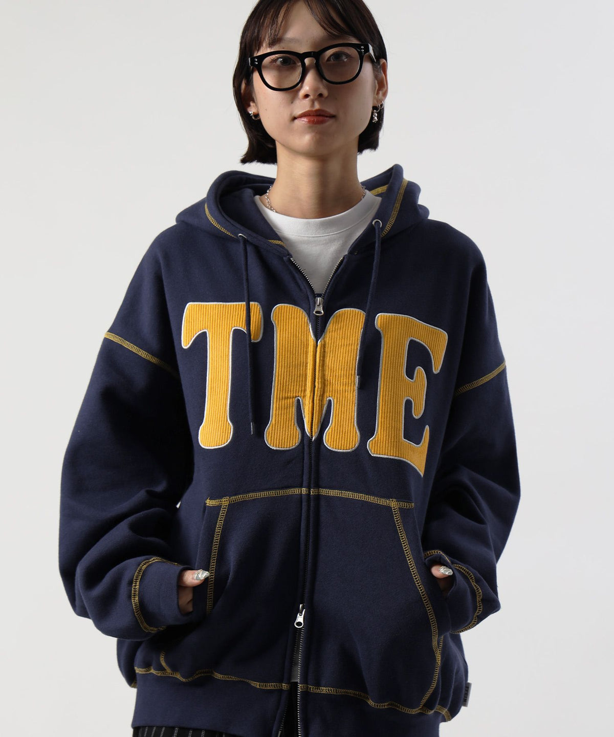 モデル：H163Size:S　ダークネイビー