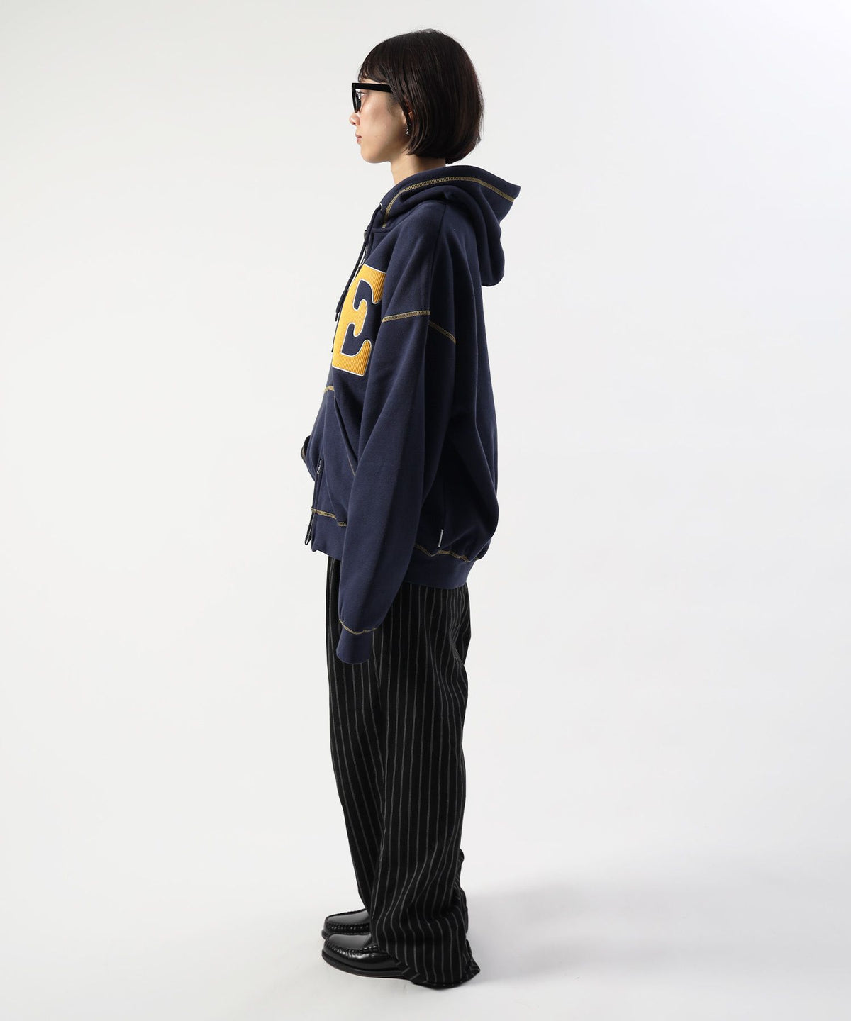 モデル：H163Size:S　ダークネイビー