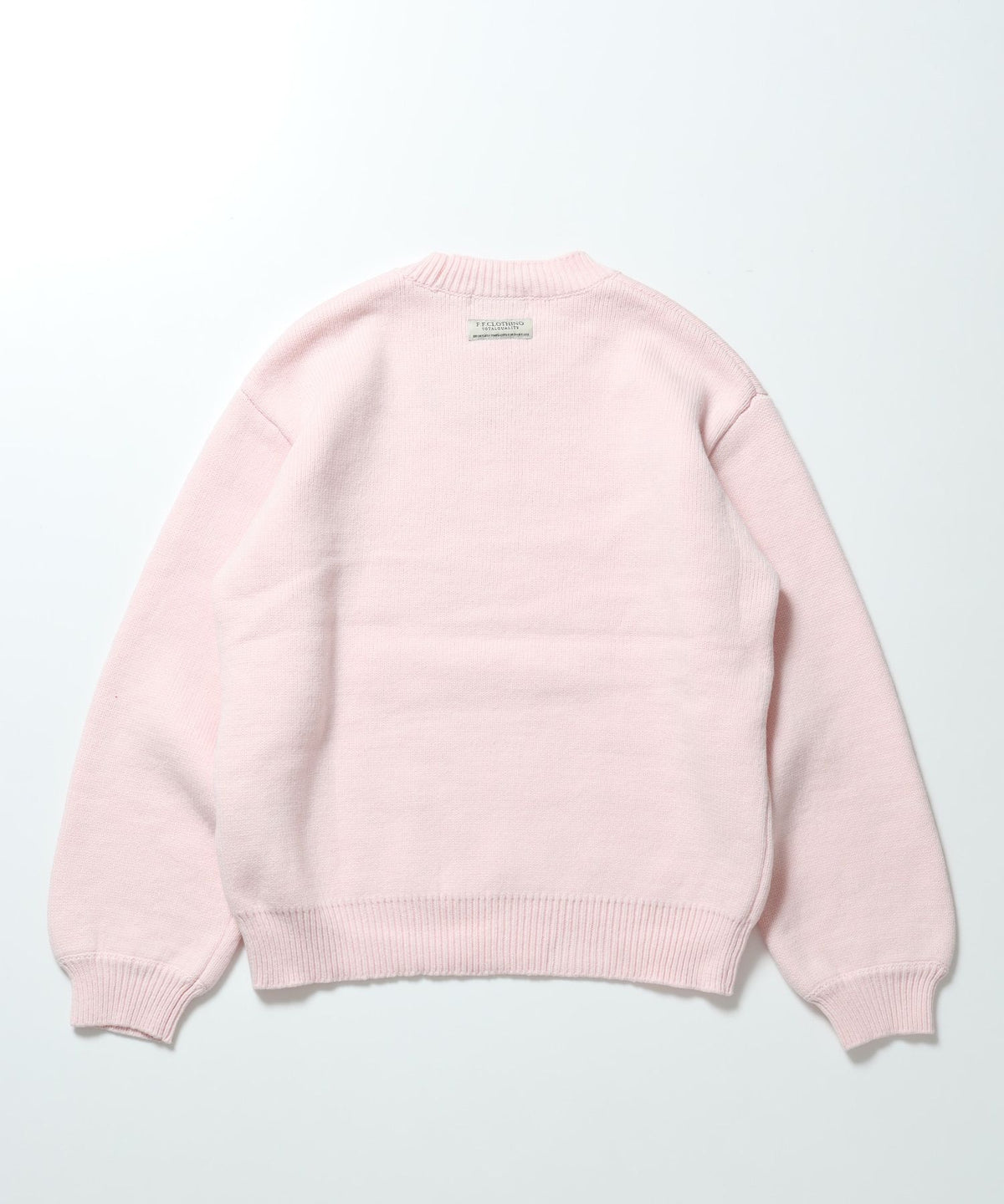 ソフトタッチボリュームスリーブクルーネックニット / ニット クルーネック ピスネーム 長袖 ユニセックス