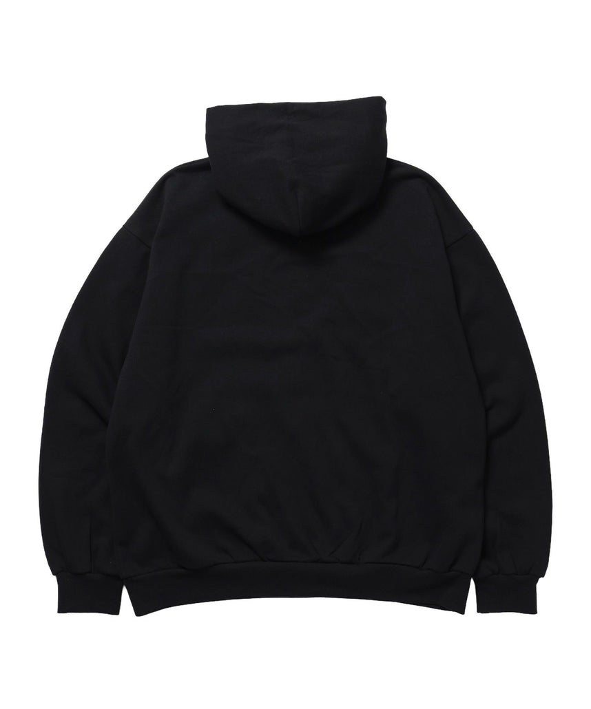 HOMEホースロゴプリントジップパーカー / sqnzU horse logo zip p/k