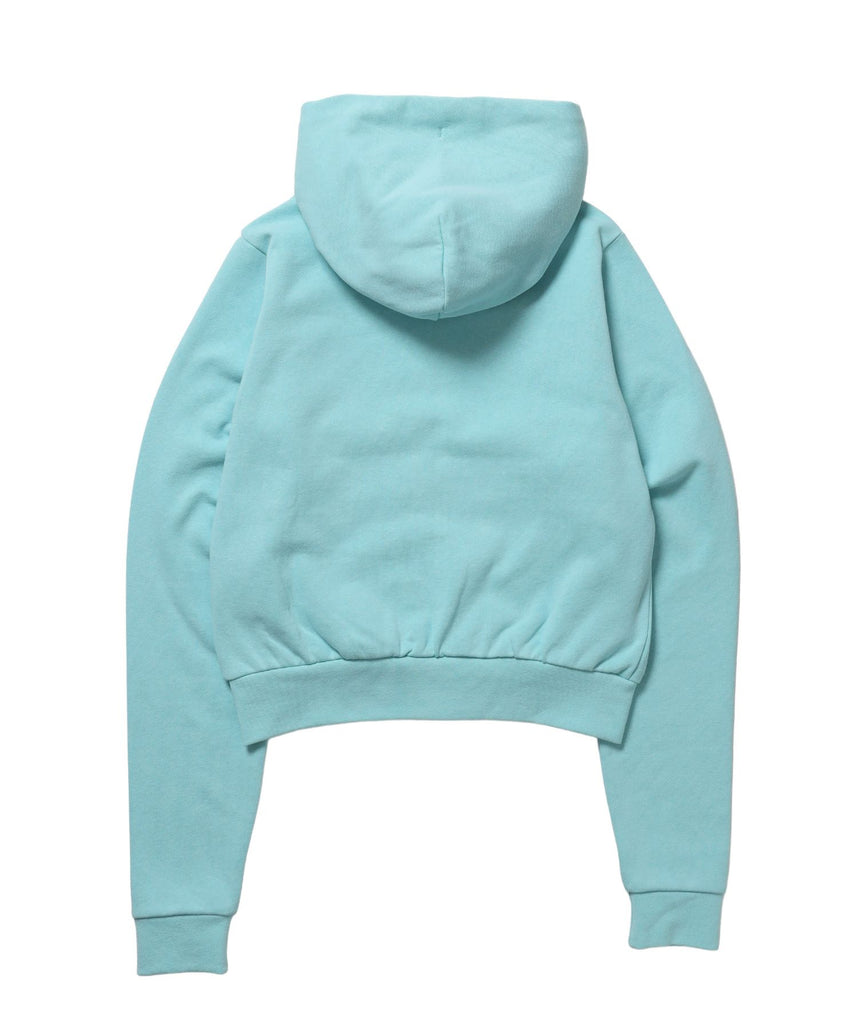 ぼかしビックロゴプリントジップパーカー /sqnzW big logo zip p/k