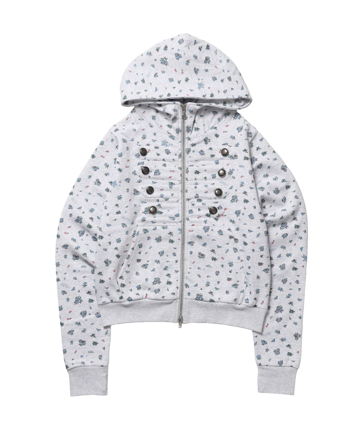 【SEQUENZ（シークエンズ）】※WEB限定 / ナポレオンハイネックジップパーカー / sqnzW napoleon fit zip p/k 柄82