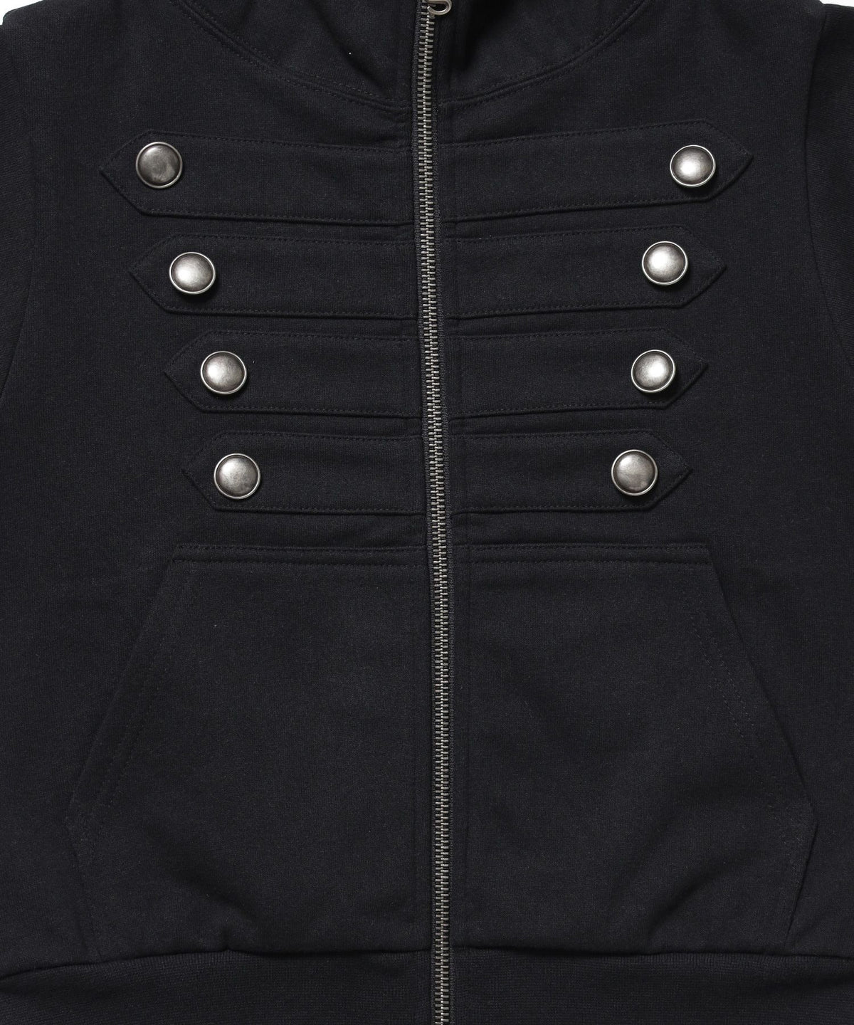 ナポレオンハイネックジップパーカー / sqnzW napoleon fit zip p/k