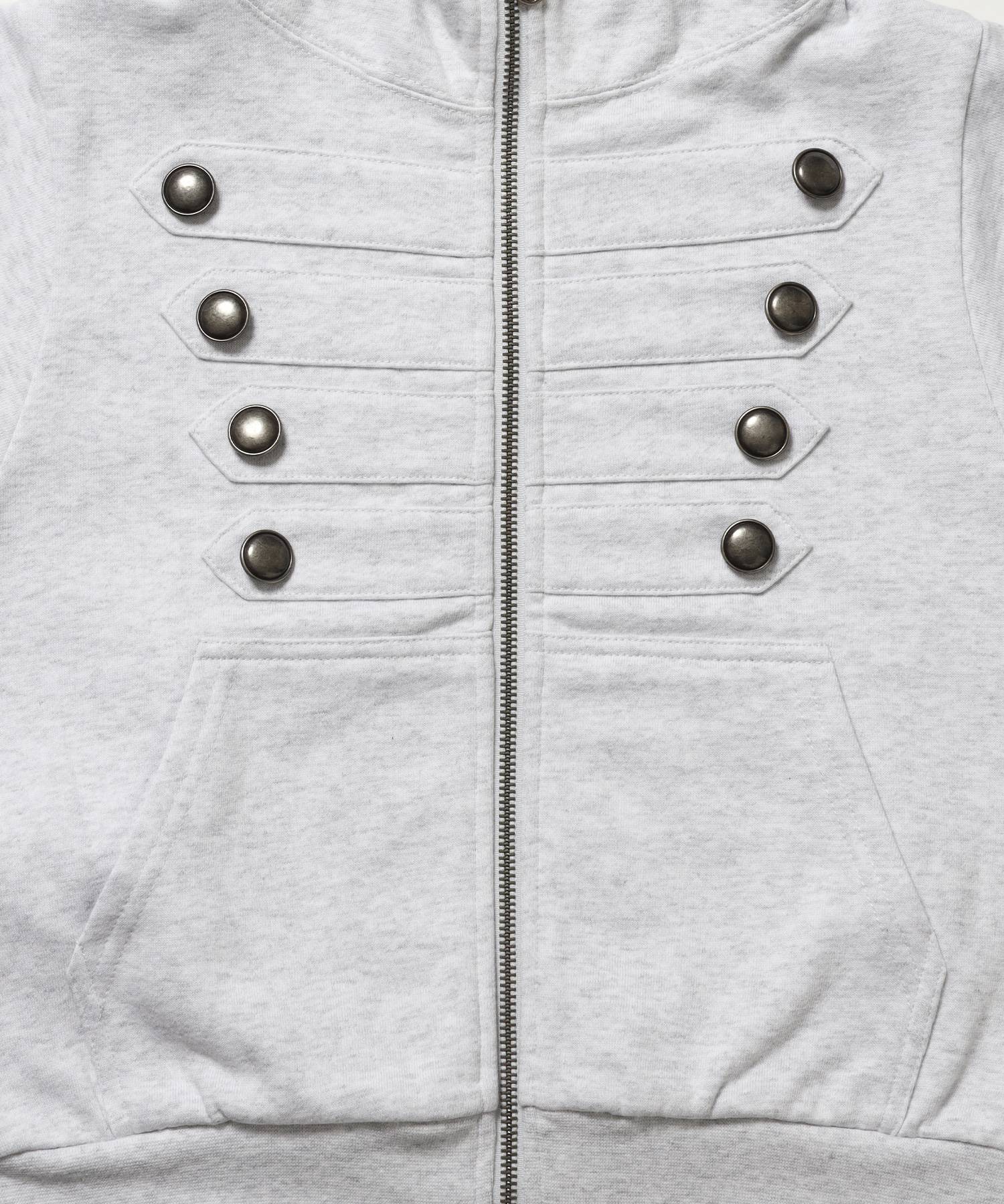 ナポレオンハイネックジップパーカー / sqnzW napoleon fit zip p/k