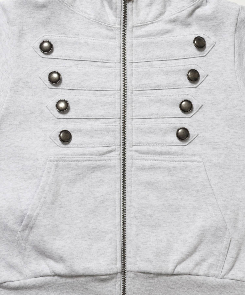 ナポレオンハイネックジップパーカー / sqnzW napoleon fit zip p/k