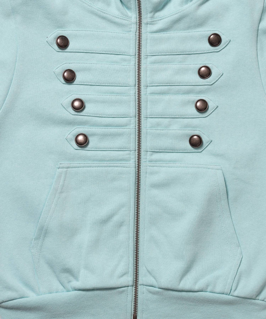 ナポレオンハイネックジップパーカー / sqnzW napoleon fit zip p/k