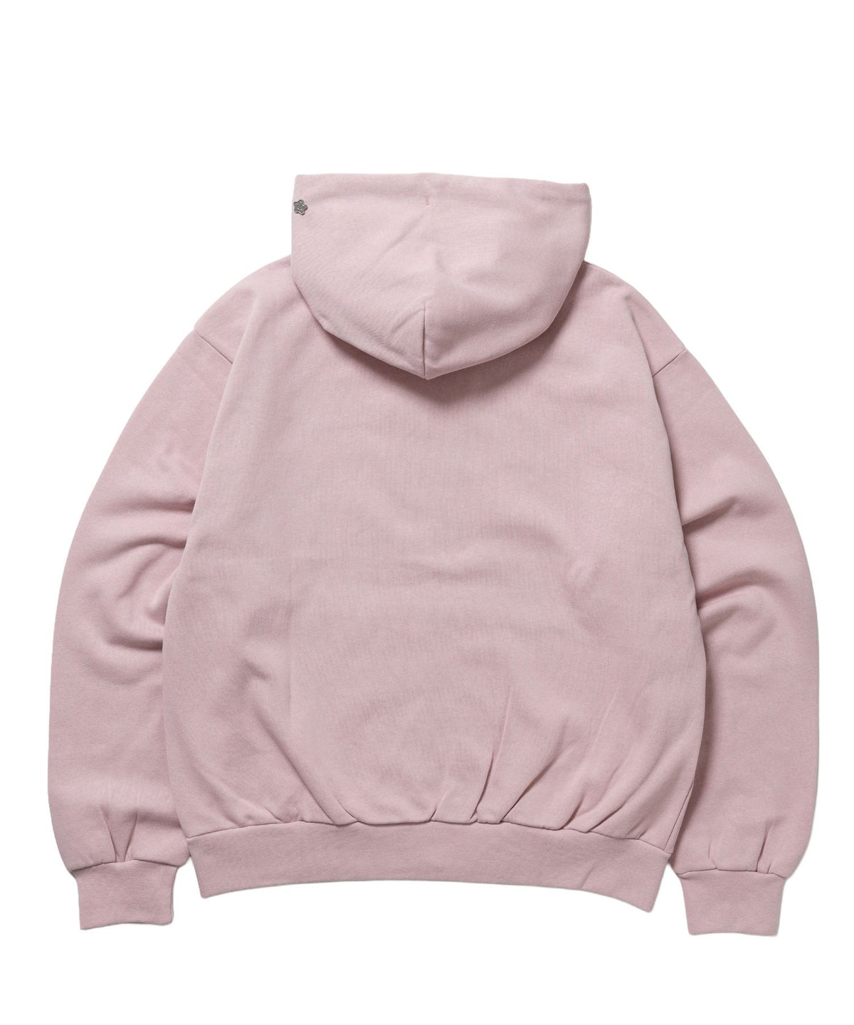 ※WEB限定 / es HOMEロゴ裏起毛ジップパーカー / sqnzU basic logo zip p/k ピンク