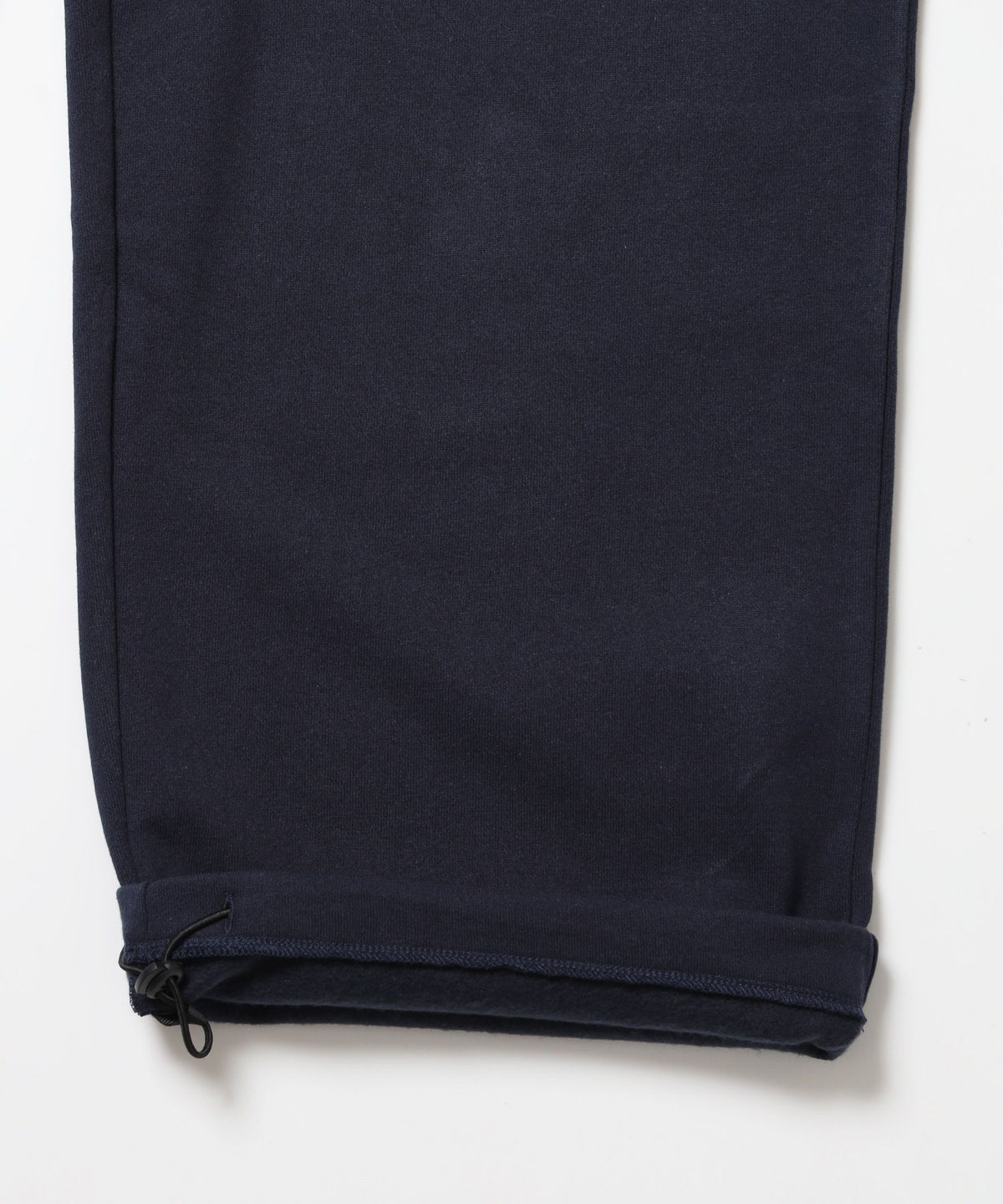 ※WEB限定 / es HOMEロゴ裏起毛スウェットパンツ / sqnzU basic logo sweat pants ネイビー