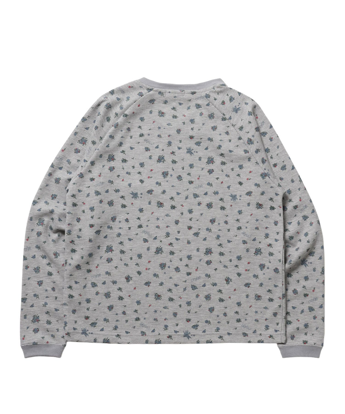 ダブルヘンリーワッフルロンT / sqnzU asetry neck thermal l/s tee