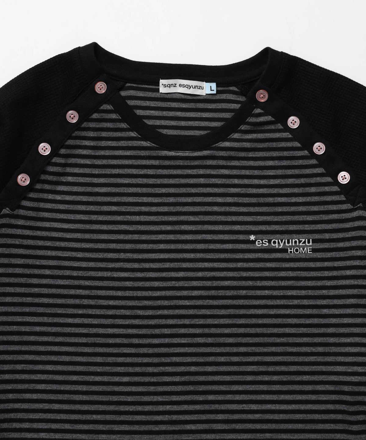 ダブルヘンリーワッフルロンT / sqnzU asetry neck thermal l/s tee