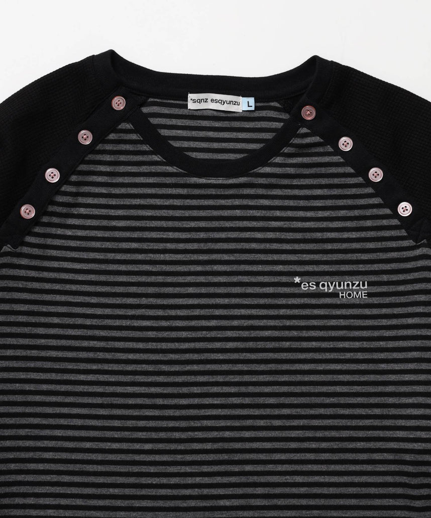 ダブルヘンリーワッフルロンT / sqnzU asetry neck thermal l/s tee