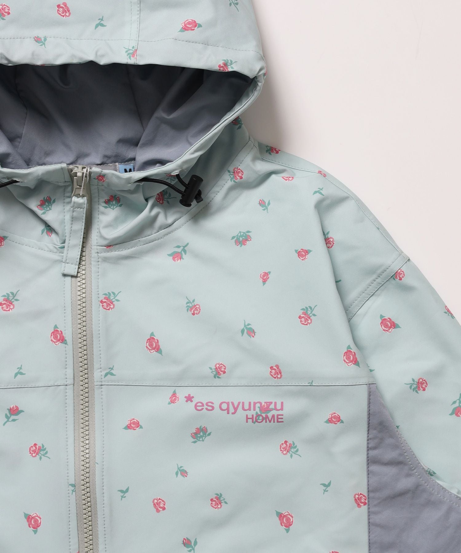 es HOME総柄ウインドジャケット / sqnzU assortment windbreaker
