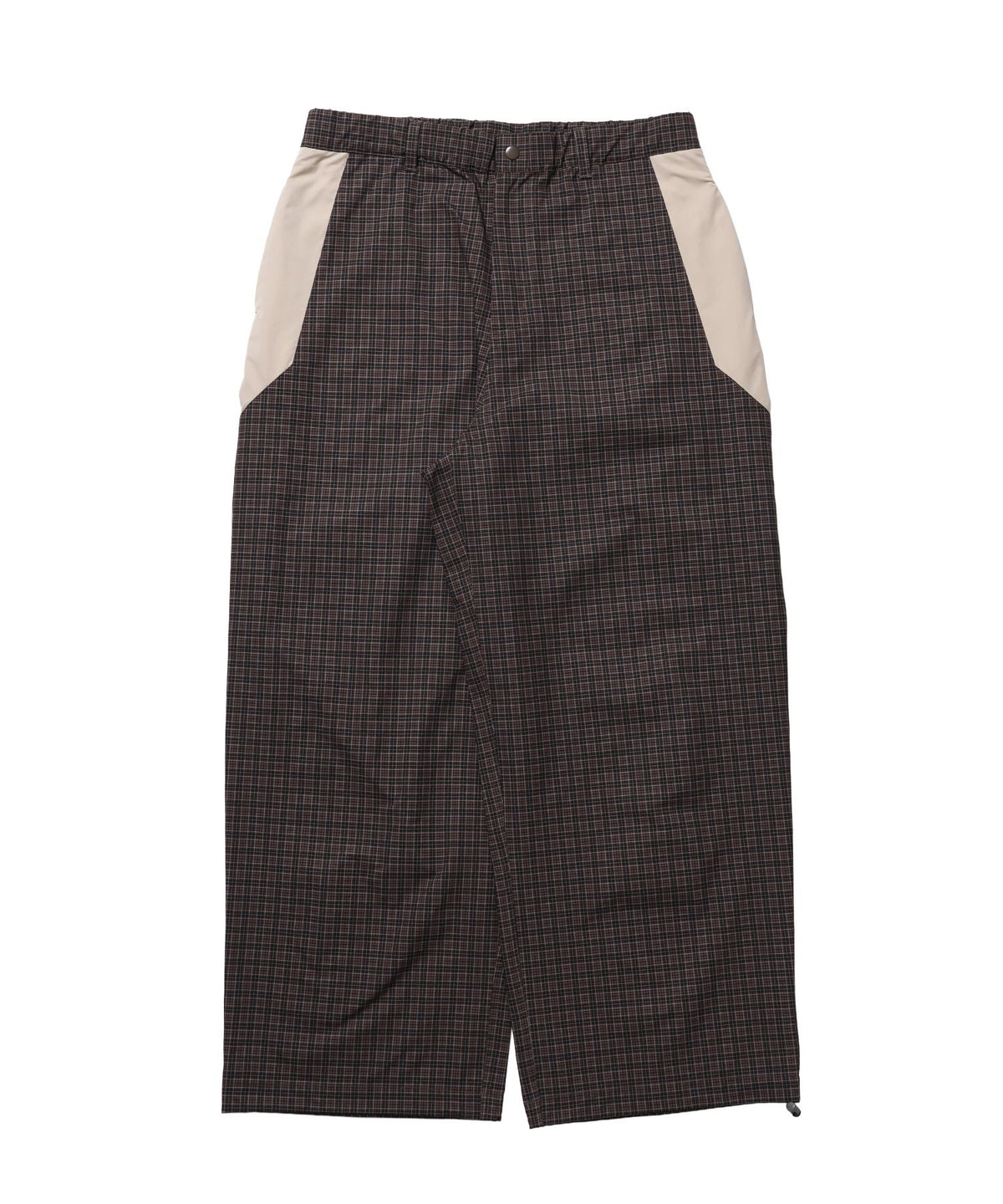 【SEQUENZ（シークエンズ）】※WEB限定 / es HOME総柄ウインドパンツ / sqnzU assortment windpants ブラウン